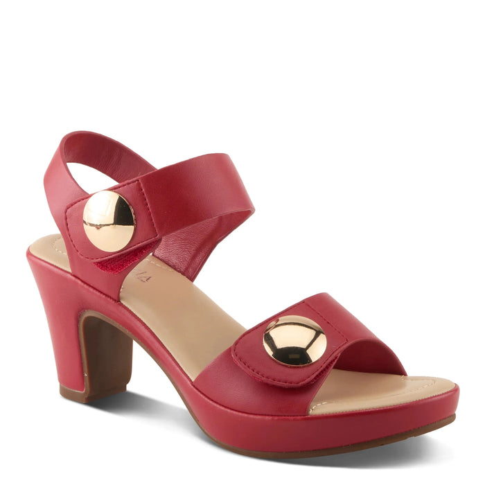SPRING STEP PATRIZIA DADE SANDAL Sandals Spring Step SMOOTH RED 35 