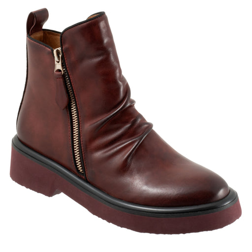BUENO THEONA SIDE ZIP BOOT - images, need product descriptions WOMEN'S BOOTS Bueno BORDEAUX 36 