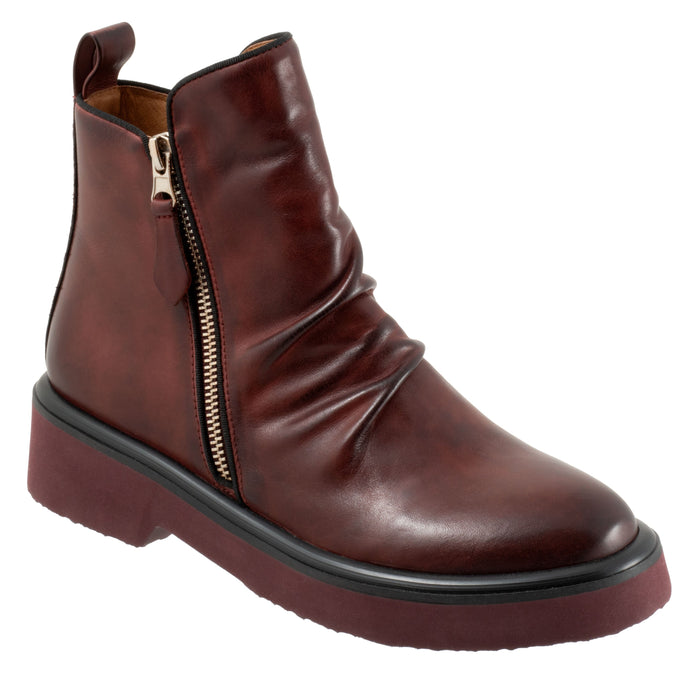BUENO THEONA SIDE ZIP BOOT - images, need product descriptions WOMEN'S BOOTS Bueno BORDEAUX 36 