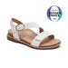 AETREX TAMARA ASYMMETRICAL QUARTER STRAP SANDAL Sandals Aetrex IVORY 36 