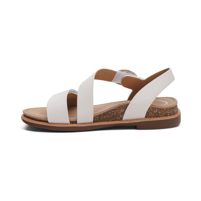 AETREX TAMARA ASYMMETRICAL QUARTER STRAP SANDAL Sandals Aetrex 