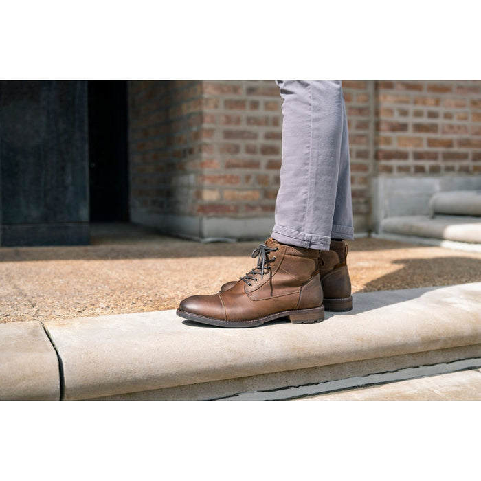 FLORSHEIM LODGE CAP TOE LACE BOOT Boots Florsheim 