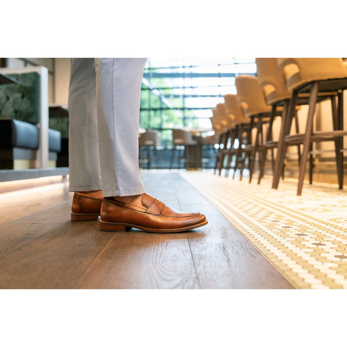FLORSHEIM RUCCI MOC TOE PENNY LOAFER | MENS DRESS SHOE