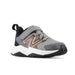 NEW BALANCE RAVE RUN v2 BUNGEE LACE W/ TOP STRAP KIDS' Sneakers & Athletic Shoes New Balance SLATE GREY/BLACK 4 M