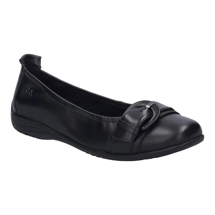 JOSEF SEIBEL FENJA 23 Flats Josef Seibel BLACK PATENT 36 