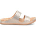 KORK-EASE TUTSI DUAL-BAND - FINAL SALE! below map do not publish Sandals Kork-Ease SOFT GOLD METALLIC 6 