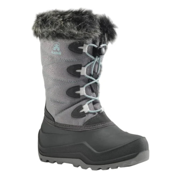 KAMIK SNOWANGEL WINTER BOOT KIDS' Boots Kamik CHARCOAL 1 