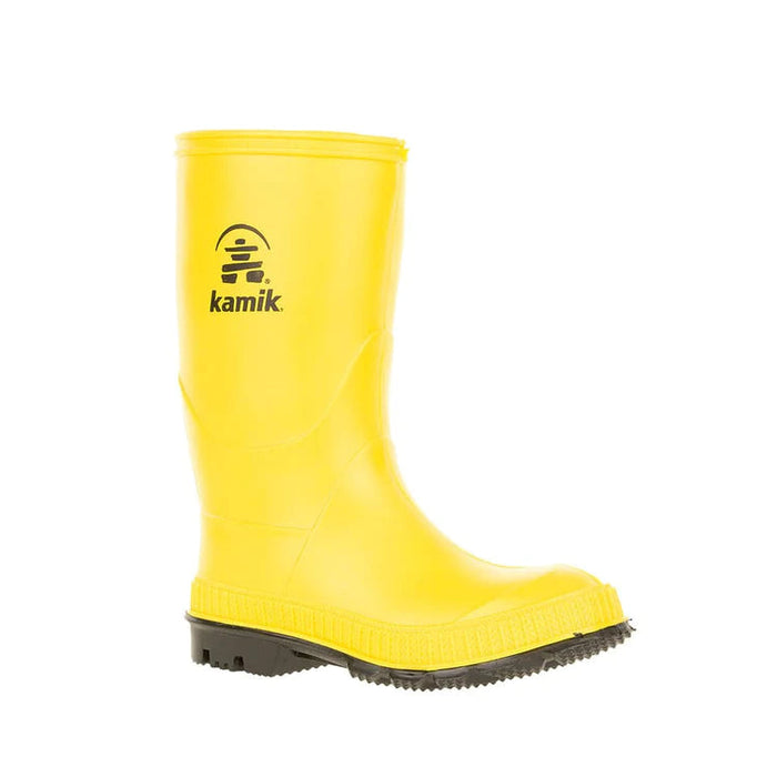 KAMIK STOMP RAIN BOOTS BIG KIDS' Boots Kamik YELLOW/BLK 1 