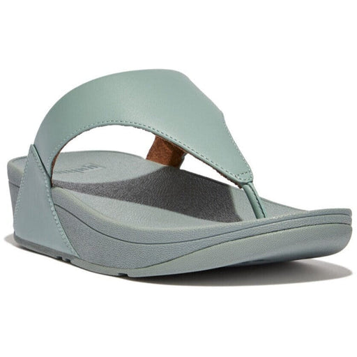 FITFLOP LULU LEATHER TOE-POST SANDAL - FINAL SALE! Sandals Fitflop COOL BLUE 5 