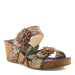 SPRING STEP L'ARTISTE MOAI SANDAL Sandals Spring Step NAVY MULTI 35 