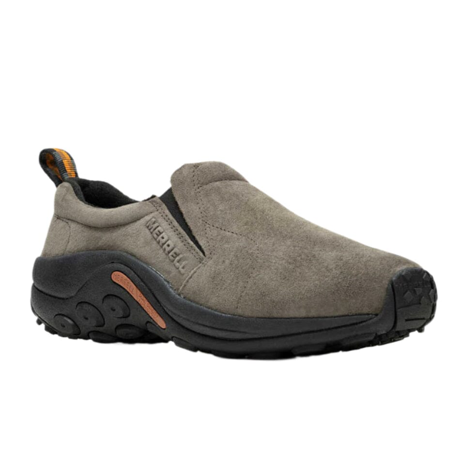 MERRELL JUNGLE MOC WOMEN'S GUNSMOKE SUEDE SLIP ON DANFORM