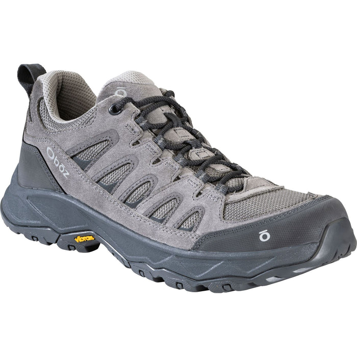 OBOZ SAWTOOTH ASCENT LOW MEN'S MEDIUM AND WIDE Boots Oboz HAZY GRAY 8 M