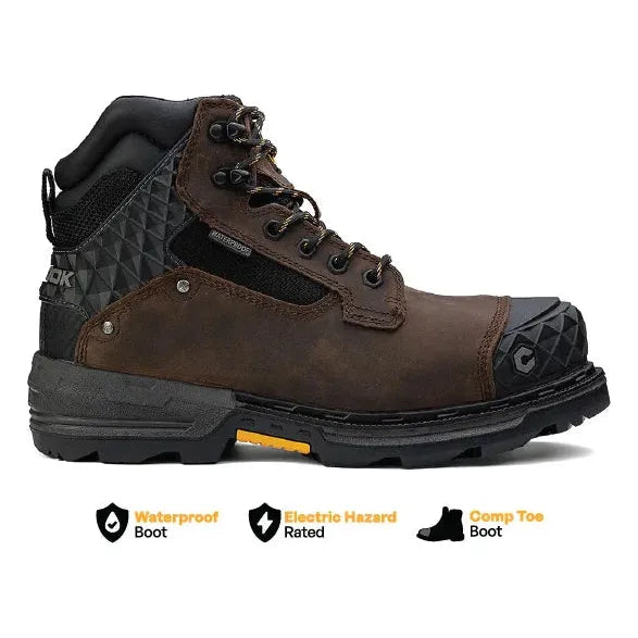 CHINOOK PALLET JACK 6" COMPOSITE TOE WATERPROOF WORK BOOT MEN'S MEDIUM AND XWIDE Boots Chinook 