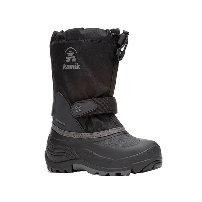 KAMIK WATERBUG 5 KIDS' MEDIUM AND WIDE Boots Kamik BLK/CHARCOAL 8 M