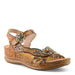 SPRING STEP L'ARTISTE SCRIPT SANDAL Sandals Spring Step TAN MULTI 35 