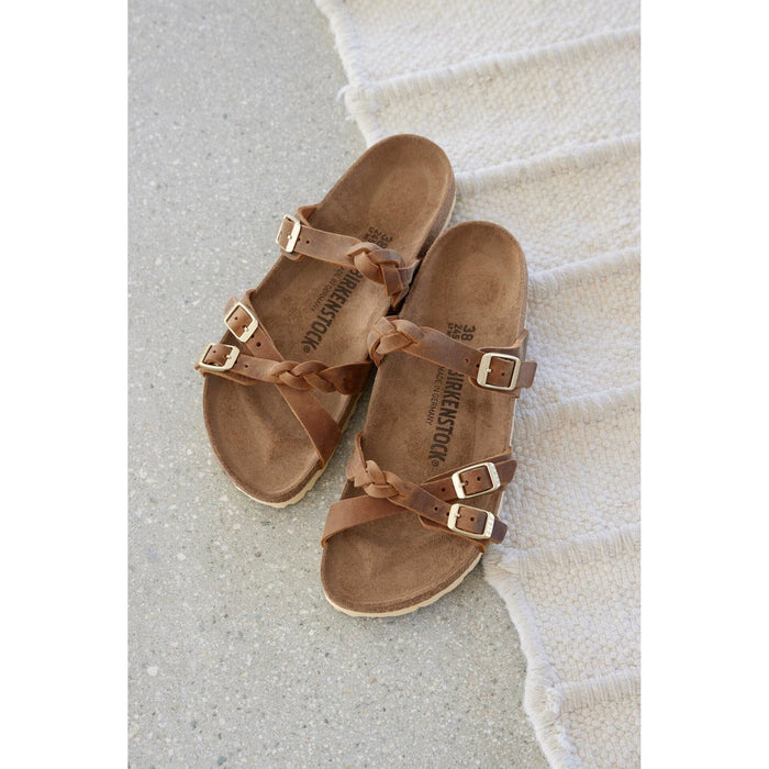 Franca Tobacco Brown Birkenstock Franca Sandals Birkenstock Franca Oiled Leather – Quest Outdoors