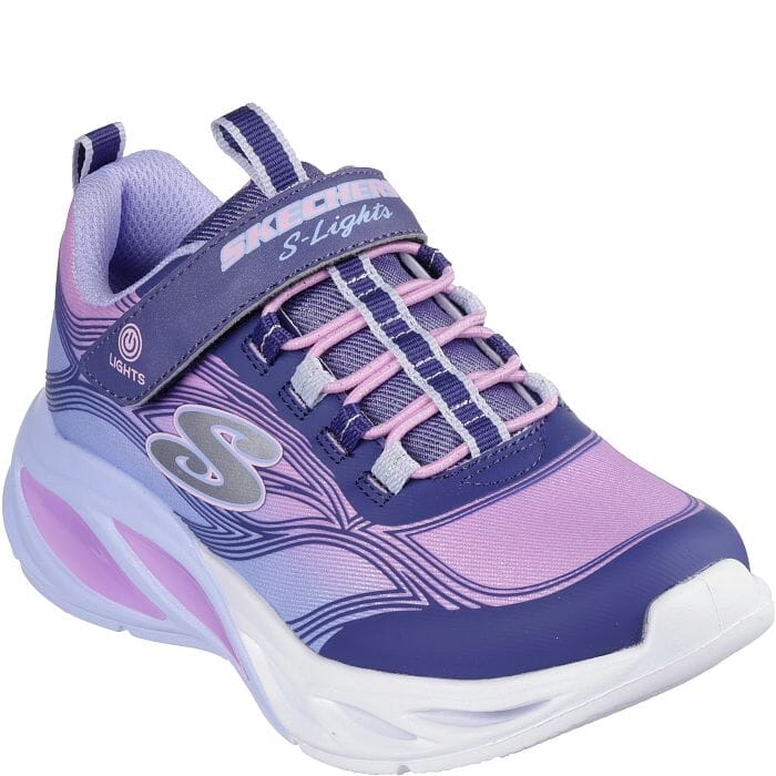 SKECHERS S-LIGHT: COSMIC GLOW KIDS Sneakers & Athletic Shoes SKECHERS NAVY/MULTI 11 