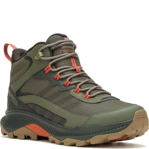 MERRELL SPEED STRIKE 2 MID WATERPROOF MEN'S MEDIUM AND WIDE Boots Merrell OLIVE 7 M