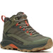 MERRELL SPEED STRIKE 2 MID WATERPROOF MEN'S MEDIUM AND WIDE Boots Merrell OLIVE 7 M