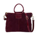 HOBO SHEILA MEDIUM SATCHEL Accessories Hobo PRAIRIE GARNET SUEDE 