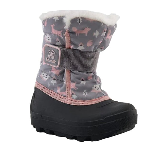 KAMIK SNOWBUG 7 F P KIDS' Boots Kamik GREY 5 