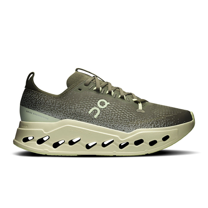 ON RUNNING CLOUDSURFER MAX MEN'S Sneakers & Athletic Shoes On Running OLIVE/SEEDLING 7 