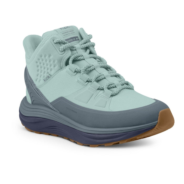 KIZIK LONDON AT MID WATERPROOF WOMEN'S MEDIUM AND WIDE Boots Kizik SURF SPRAY/NAVAL ACADEMY 6 M