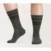WIDE OPEN VINTAGE STRIPE CUSHIONED CREW SOCKS MEN'S Apparel Wide Open 