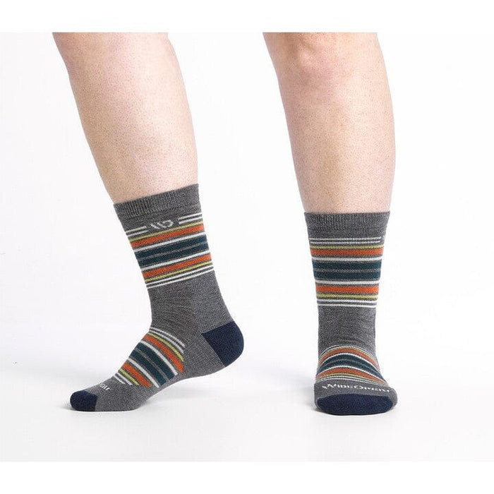 WIDE OPEN MULTI STRIPE CUSHIONED MICRO CREW SOCKS MEN'S Apparel Wide Open 