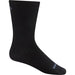 WIDE OPEN SOLID LIGHTWEIGHT BASIC CREW SOCK WOMEN'S Apparel Wide Open BLACK S 