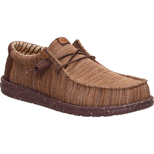 WALLY STRETCH SOX MEN'S CASUAL Hey Dude SHAVED CHOCOLATE/MULTI 7 M