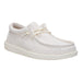 HEY DUDE WALLY STRETCH JERSEY MEN'S Sneakers & Athletic Shoes Hey Dude OATMEAL 7 