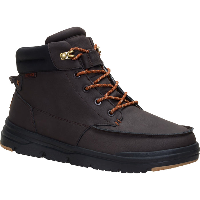 BRADLEY II CLASSIC MEN'S CASUAL Hey Dude CHOCOLATE TORTE/MULTI 8 