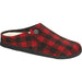 BIRKENSTOCK ZERMATT SHEARLING KIDS' Slippers Birkenstock PLAID RED 26 Narrow/Medium
