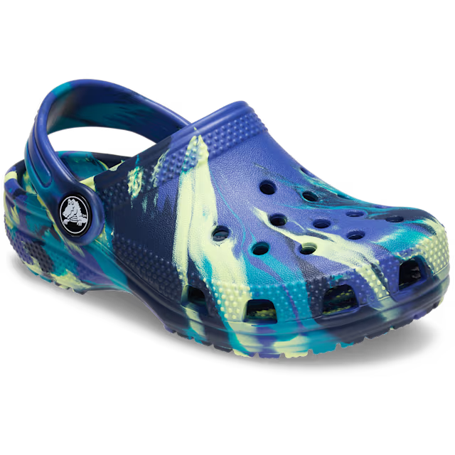 CROCS CLASSIC MARBLED CLOG KIDS' CHILDREN'S SHOES Crocs 