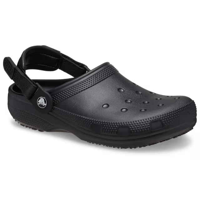 CROCS CLASSIC WORK CLOG UNISEX Adult Unisex Crocs BLACK M3W5 
