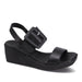BUENO FELICITY WEDGE SANDAL Sandals Bueno BLACK 36 