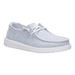 HEY DUDE WENDY STRETCH JERSEY WOMEN'S Sneakers & Athletic Shoes Hey Dude LIGHT GREY 7 