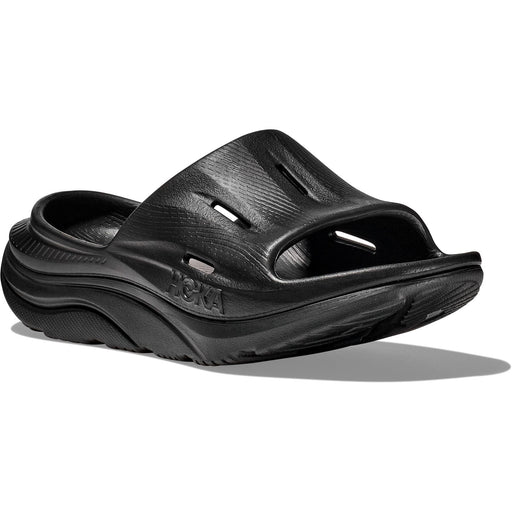 HOKA ORA RECOVERY SLIDE 3 UNISEX Sandals HOKA BLACK/BLACK Wmn 5/Men 3 