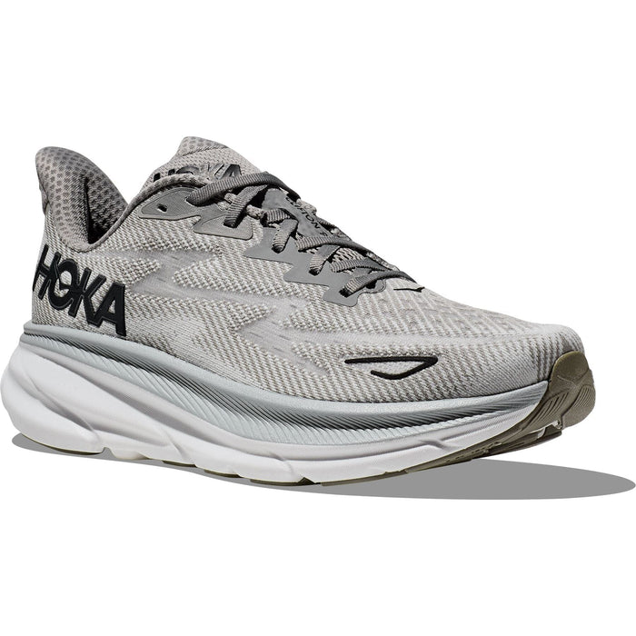 HOKA ONE ONE CLIFTON 9 MEN'S WIDE Sneakers & Athletic Shoes Hoka One One HARBOR MIST/BLK 7 WIDE