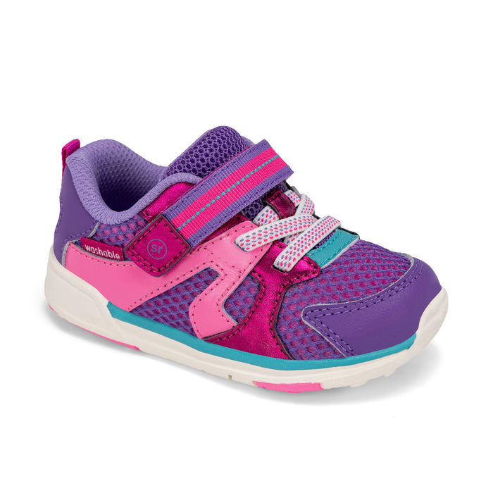 STRIDE RITE VELOCITY LITTLE KID Sneakers & Athletic Shoes Stride Rite PINK MULTI 5 M