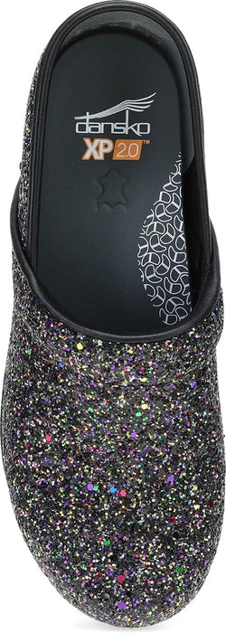 DANSKO XP 2.0 CLOG BLACK GLITTER Clogs Dansko 