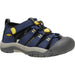 KEEN NEWPORT H2 BIG KIDS' Sandals Keen Kids NAVAL ACADEMY/KEEN YELLOW 1 