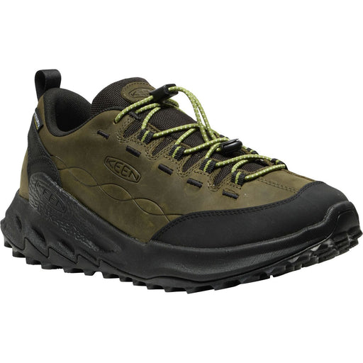 KEEN JASPER ZIONIC WATERPROOF SNEAKER MEN'S Sneakers & Athletic Shoes Keen DK OLIVE/GOLDEN CYPRESS 7 M