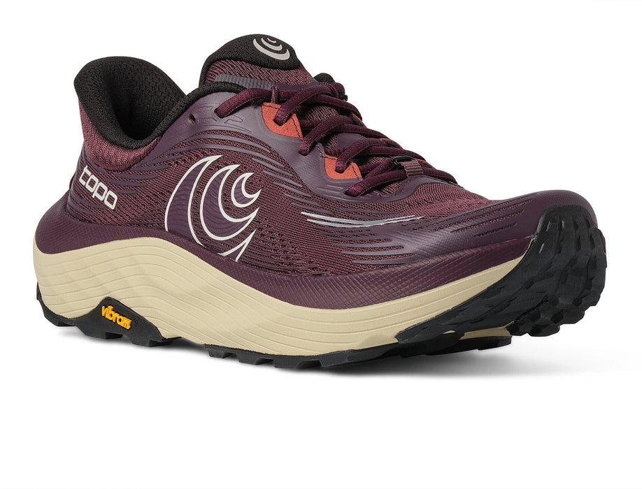 TOPO ULTRAVENTURE 5 WOMEN'S MEDIUM AND WIDE Sneakers & Athletic Shoes Topo MAROON/TAN 6 M