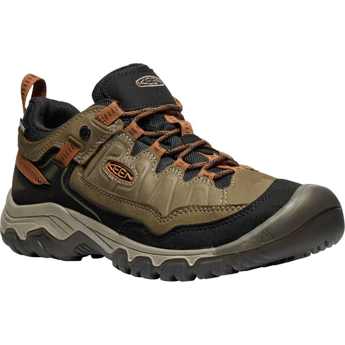 KEEN TARGHEE IV WATERPROOF HIKING SHOE MEN'S MEDIUM AND WIDE Sneakers & Athletic Shoes Keen SEA TURTLE/ROASTED PECAN 7 M