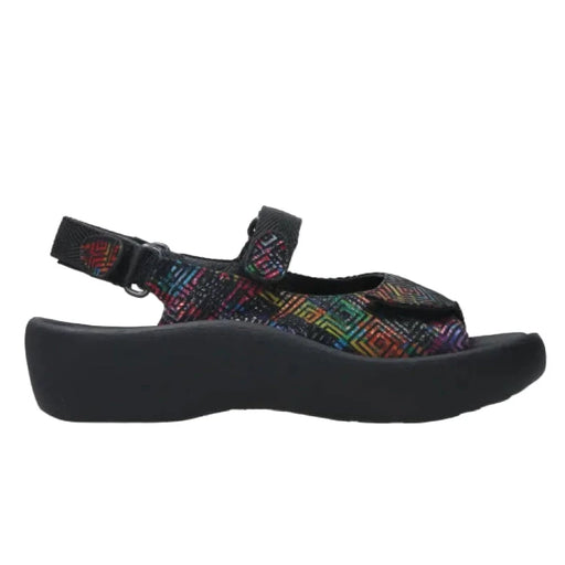 WOLKY JEWEL Sandals Wolky 72-970 BK MULTI 36 