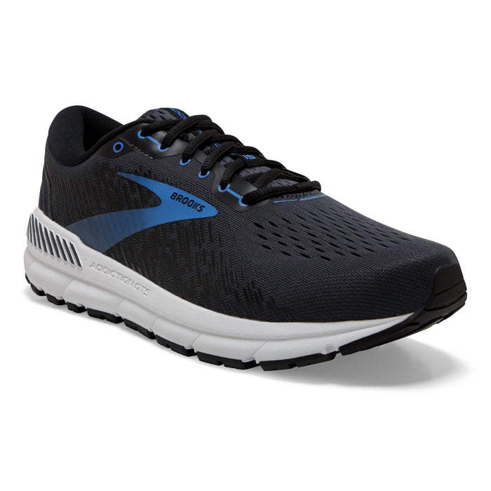 BROOKS ADDICTION GTS 15 MEN'S MEDIUM AND WIDE Sneakers & Athletic Shoes Brooks INDIA INK/BLK/BLUE 7 B