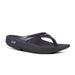 OOFOS OOLALA WOMEN'S BLACK PATENT Sandals Oofos 