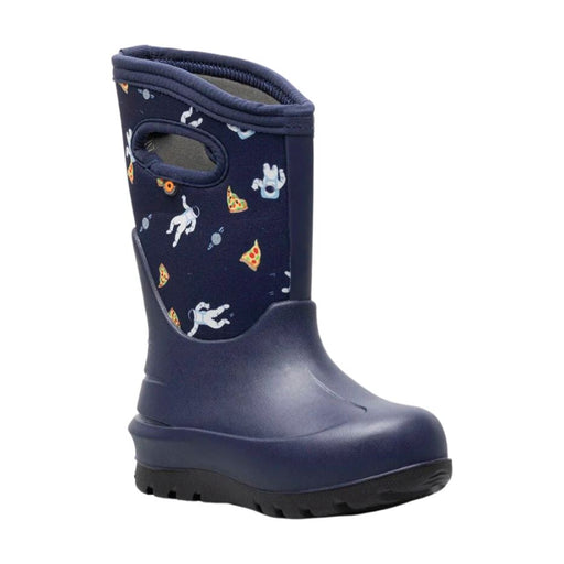 BOGS NEO CLASSIC SPACE PIZZA KIDS' Boots Bogs NAVY MULTI 8 